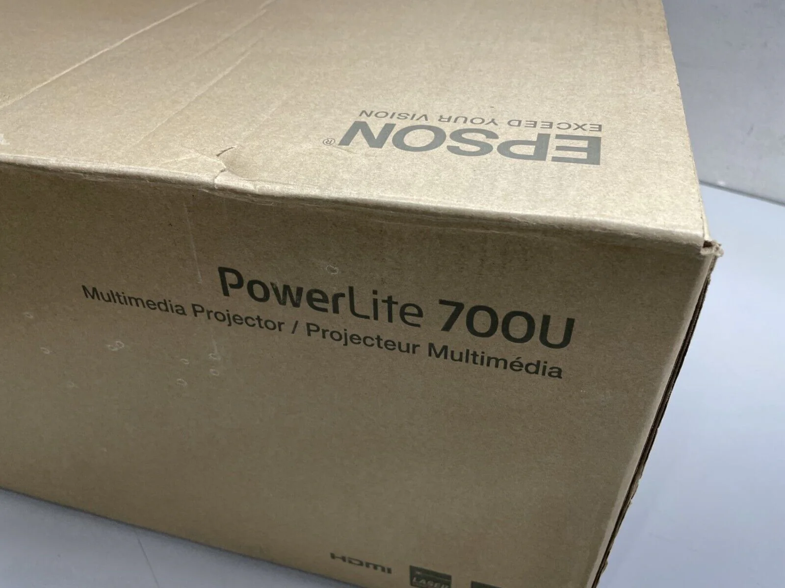 Epson PowerLite 700U 3LCD WUXGA Ultra-Short Throw Laser Projector - 0 Hours! - Image 3