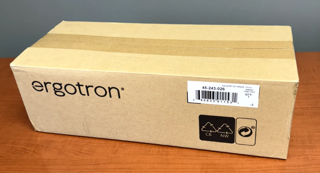 Ergotron 45-243-026 Lx Wall Mount LCD Arm, Polished Aluminum 45243026