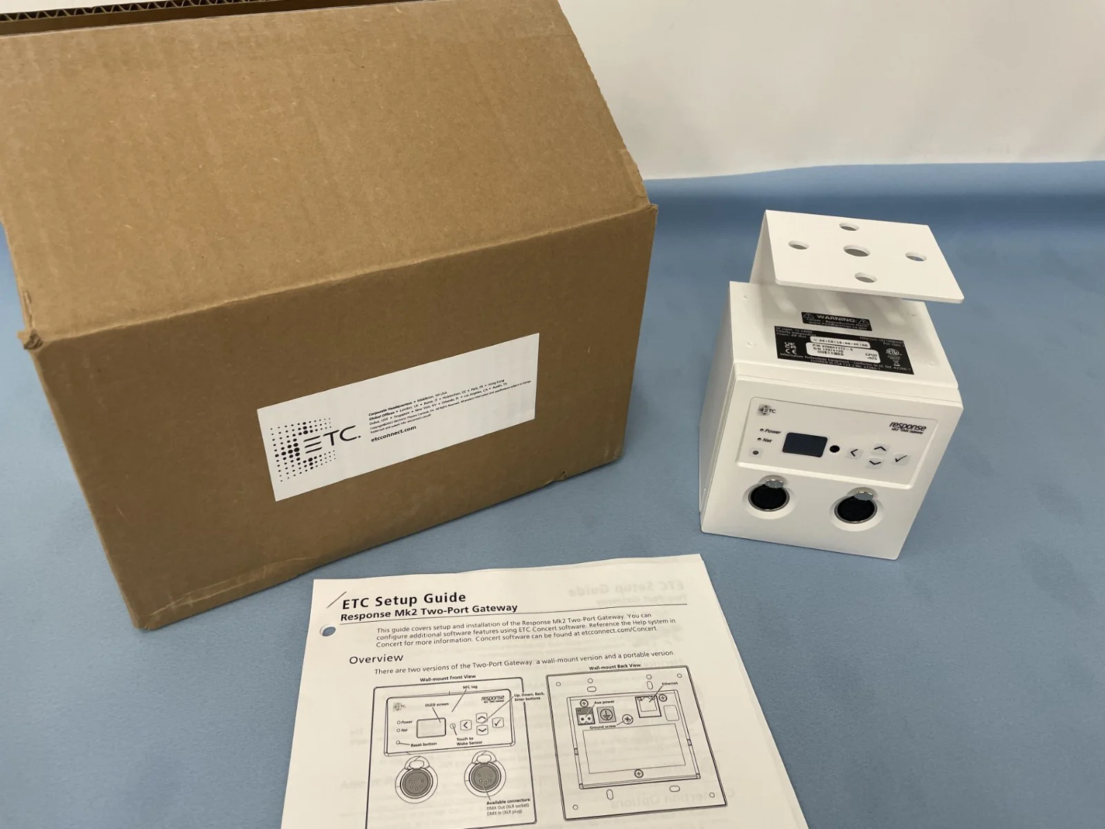 ETC Response Mk2 DMX / RDM Gateway Portable Two-Port White 2-Output Net3 - NEW!