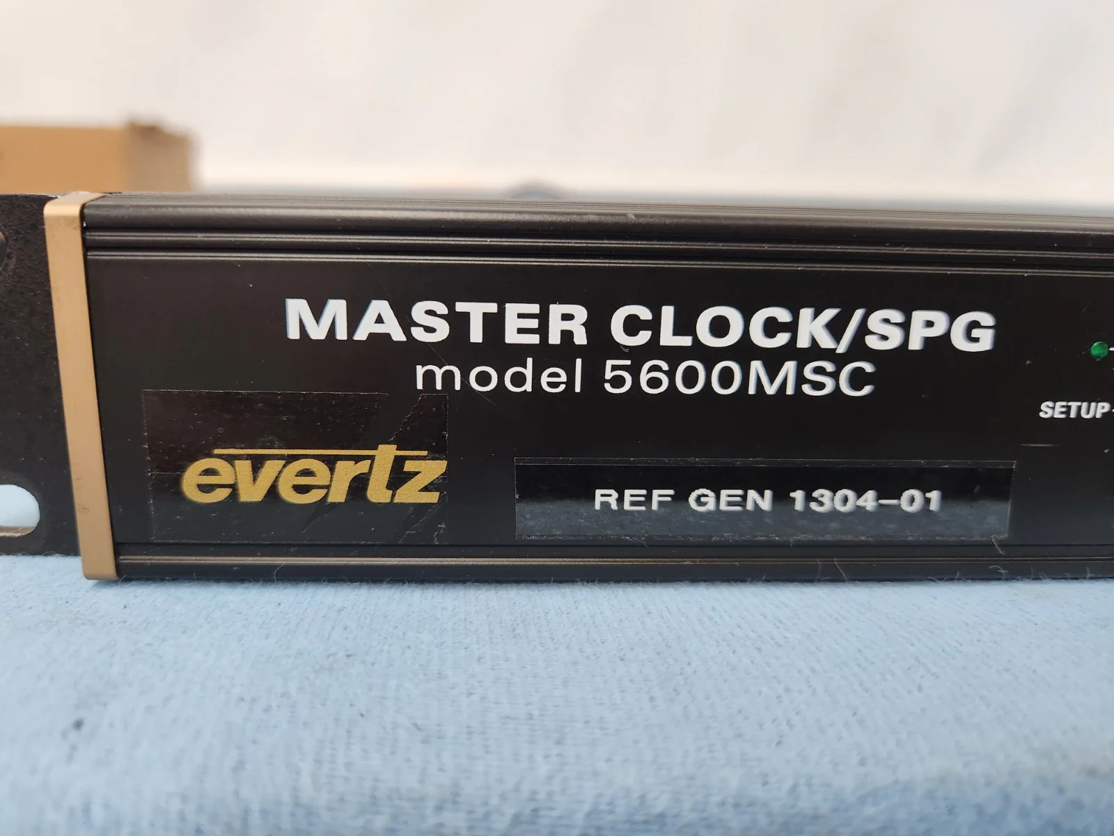 Evertz 5600MSC Master Sync Clock Generator / SPG - Image 2