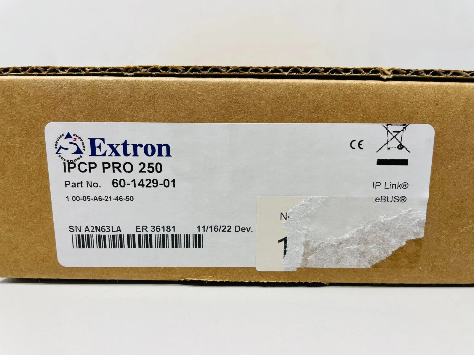 Extron 60-1429-01 IPCP PRO 250 IP Link Pro Control Processor - Image 2