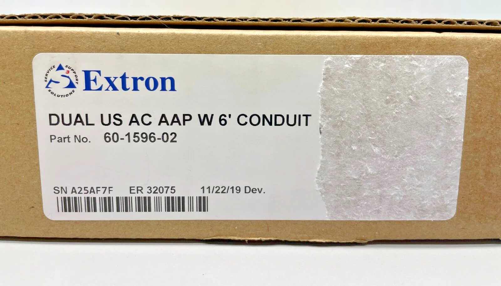 Extron 60-1596-02 DUAL AC AAP Two AC Outlet AAP AV Connectivity Module