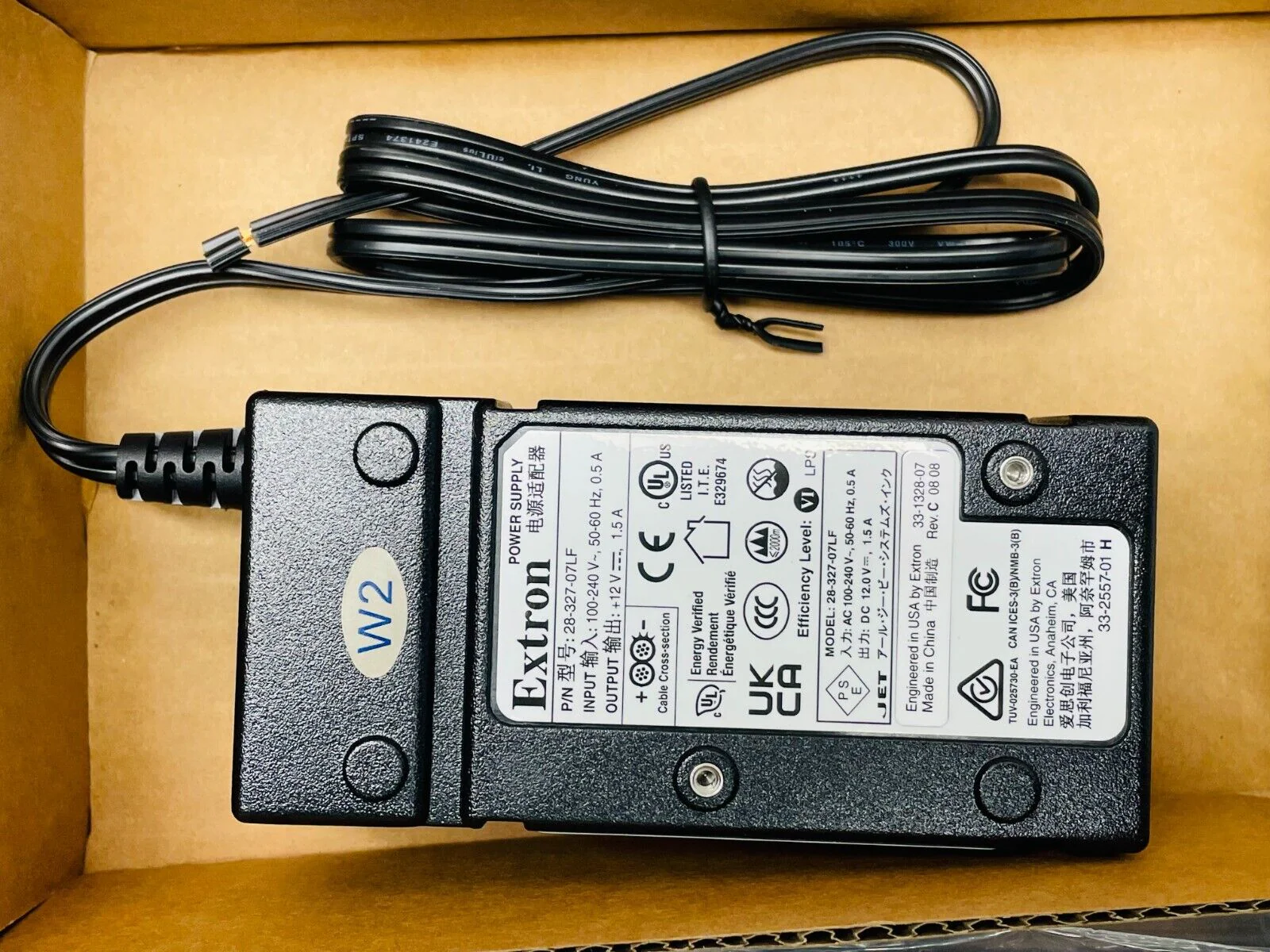 EXTRON 60-1741-53 DTP2 T 201 D White 4K/60 HDMI DTP2 Transmitter – Wall Plate - Image 3