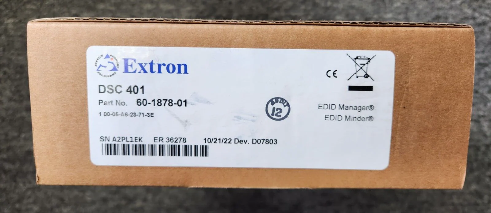 Extron 60-1878-01 DSC 401 4K/60 HDMI to HDMI Scaler NEW Open Box - Image 2