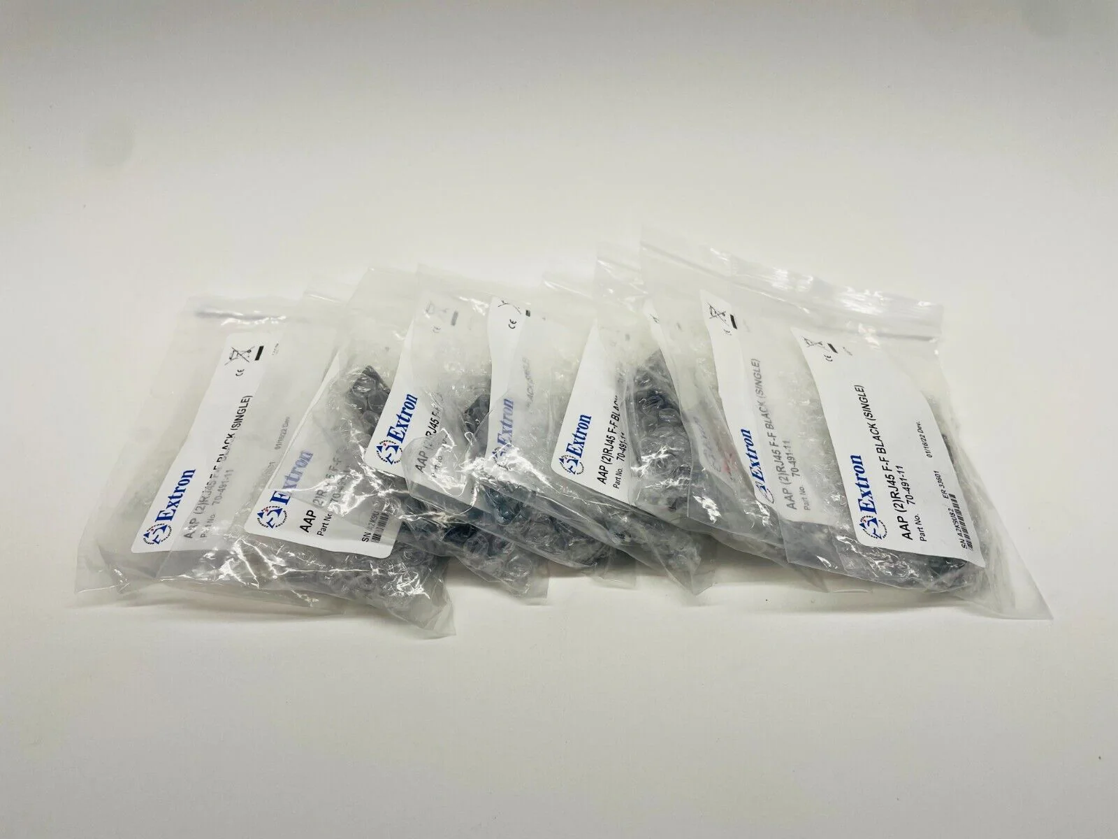 Extron 70-491-11 Two RJ-45 Female to Female Barrel - CAT 5e LOT OF 8