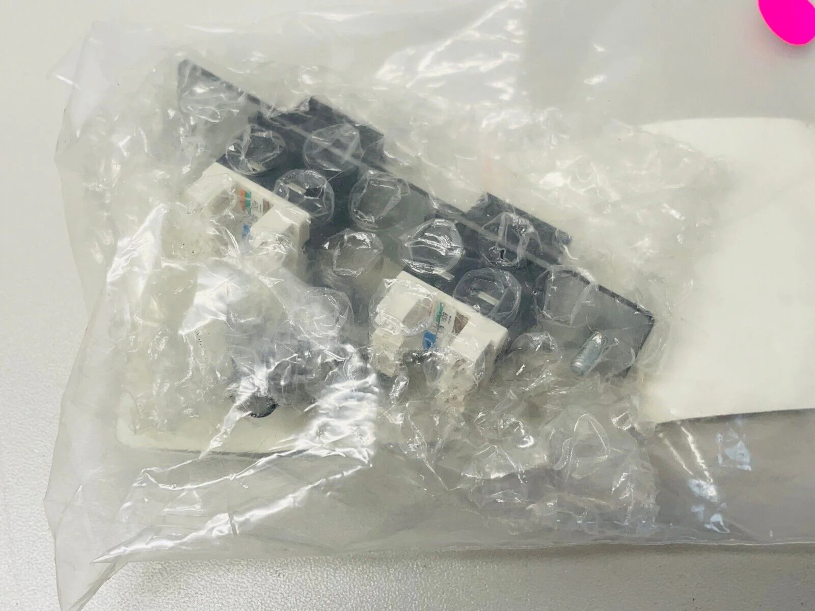 Extron 70-491-12 2 RJ-45 Female to Punch Down for CAT6 AMP Black LOT OF 10 - Image 3