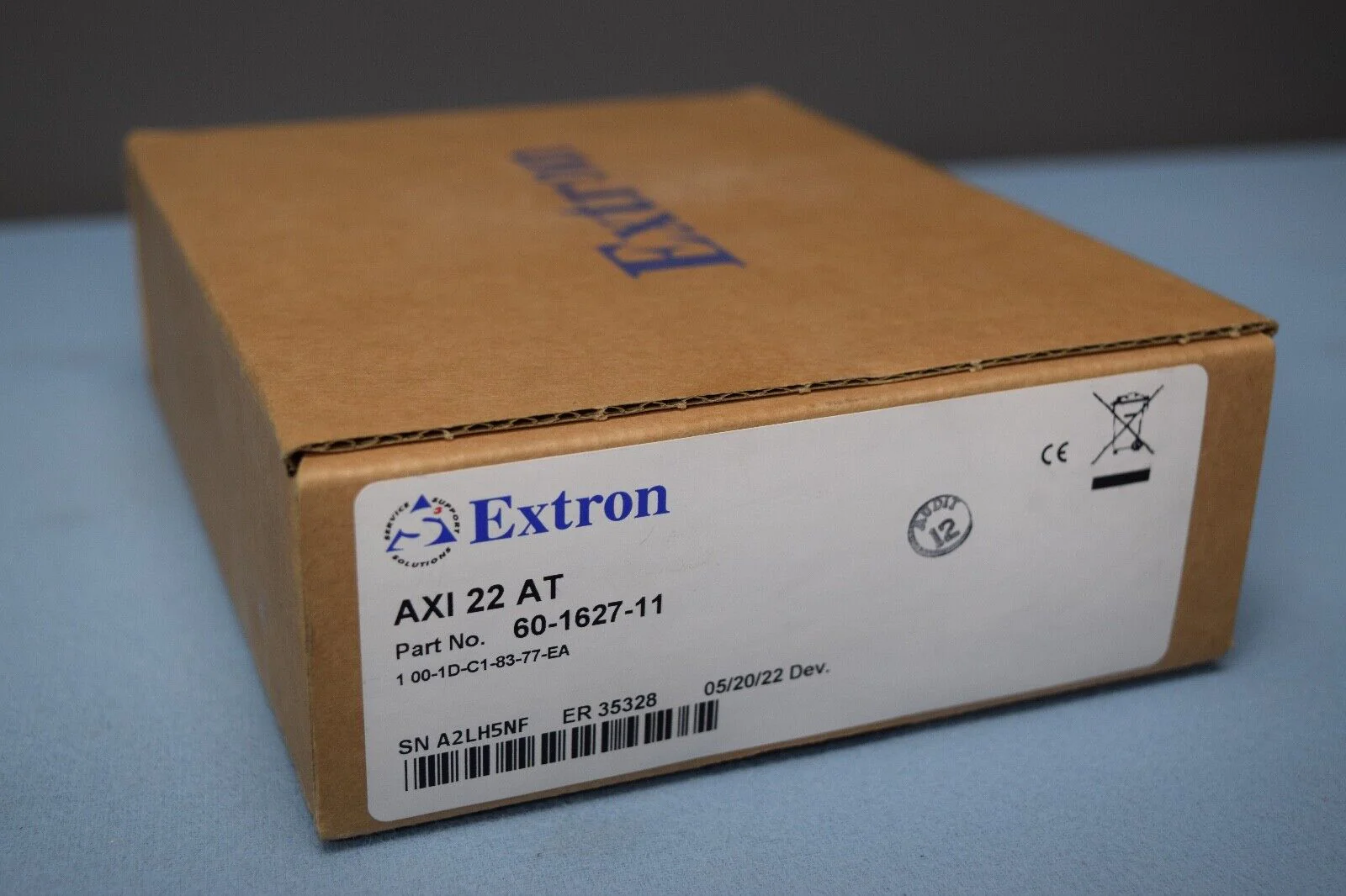Extron AXI 22 AT  60-1627-11 Quarter-Rack Audio Interface  2 In 2 Out onto Dante - Image 3