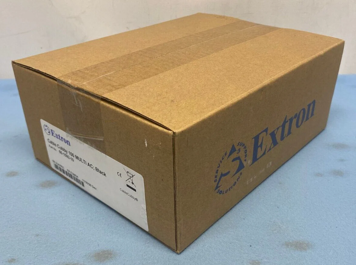 Extron Cable Cubby 100 Multi AC; Black (60-1592-10) - Image 2