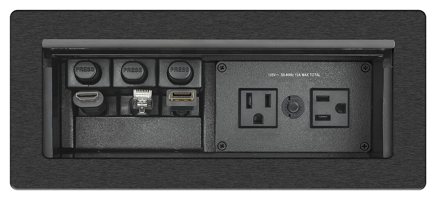 Extron Cable Cubby 1202 & AC 104 US Cord (60-1894-02) - Image 3