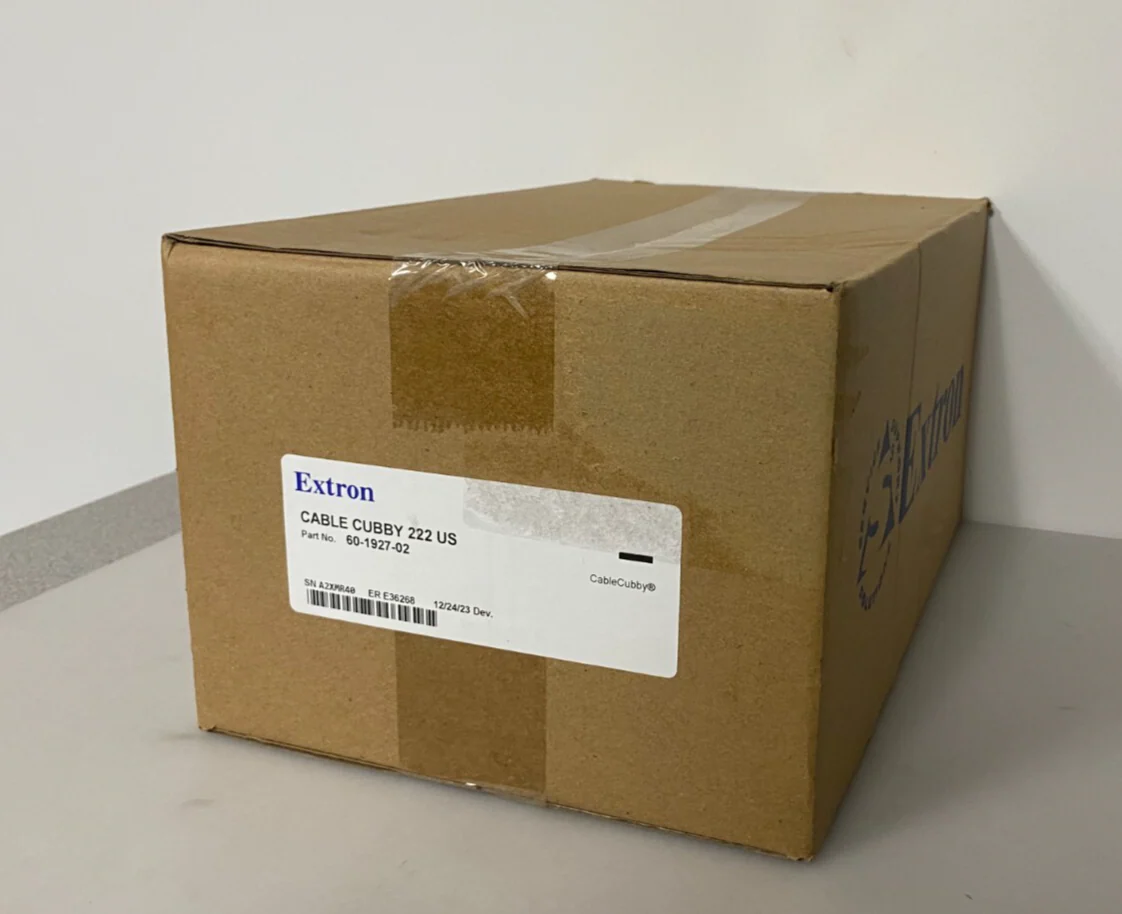 Extron Cable Cubby 222 Cable Enclosure AV Connectivity/Power (P/N: 60-1927-02) - Image 2