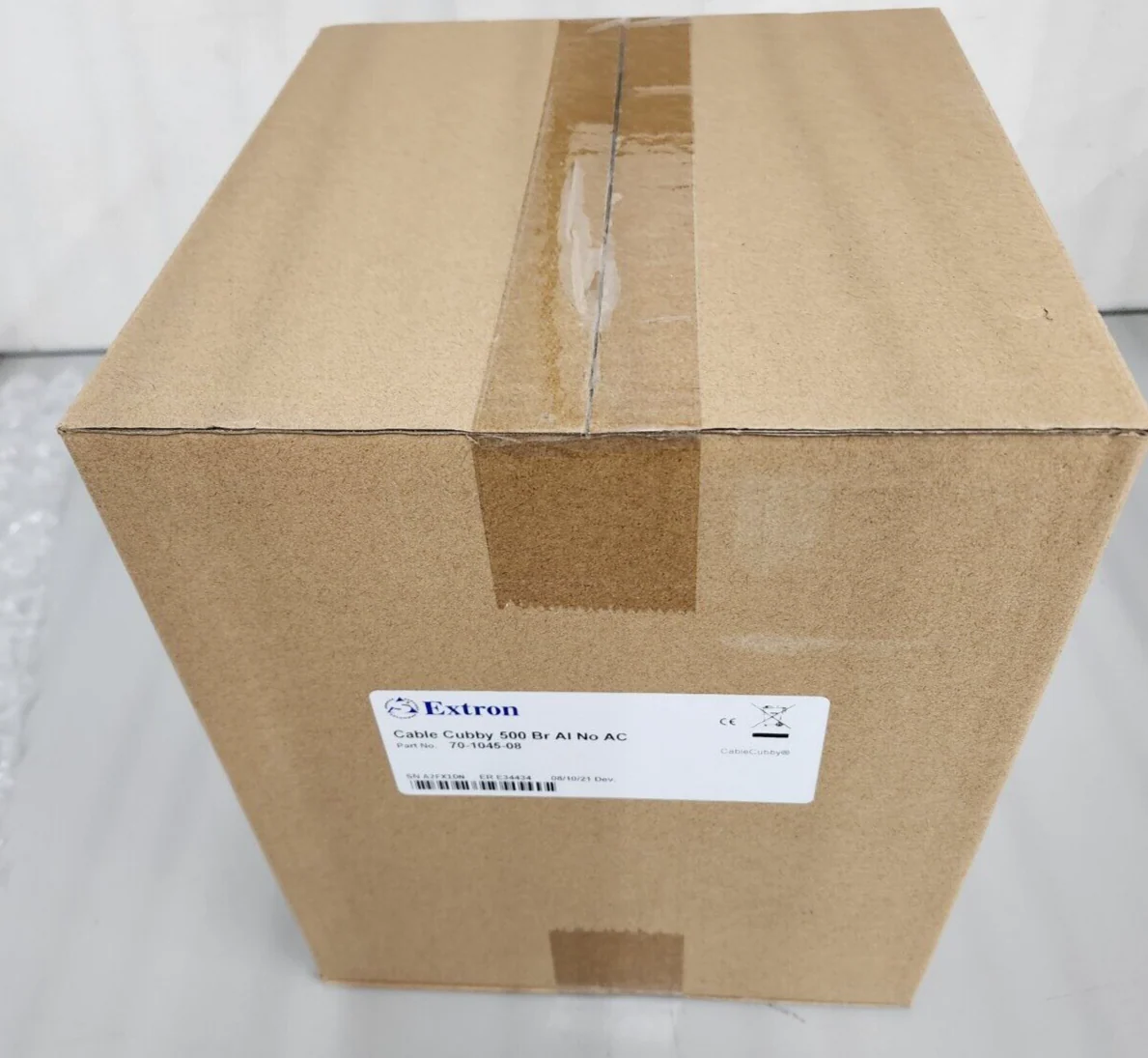 Extron Cable Cubby 500/ No AC / BRU ALUM / 70-1045-08 NEW - Image 3