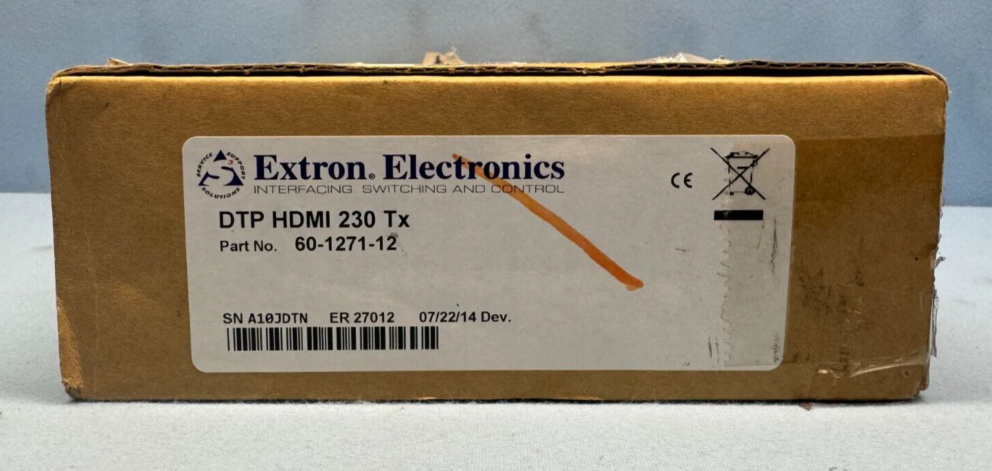 Extron DTP HDMI 230 Tx Transmitter 230 feet HDMI signal 60-1271-12 NEW - Image 2