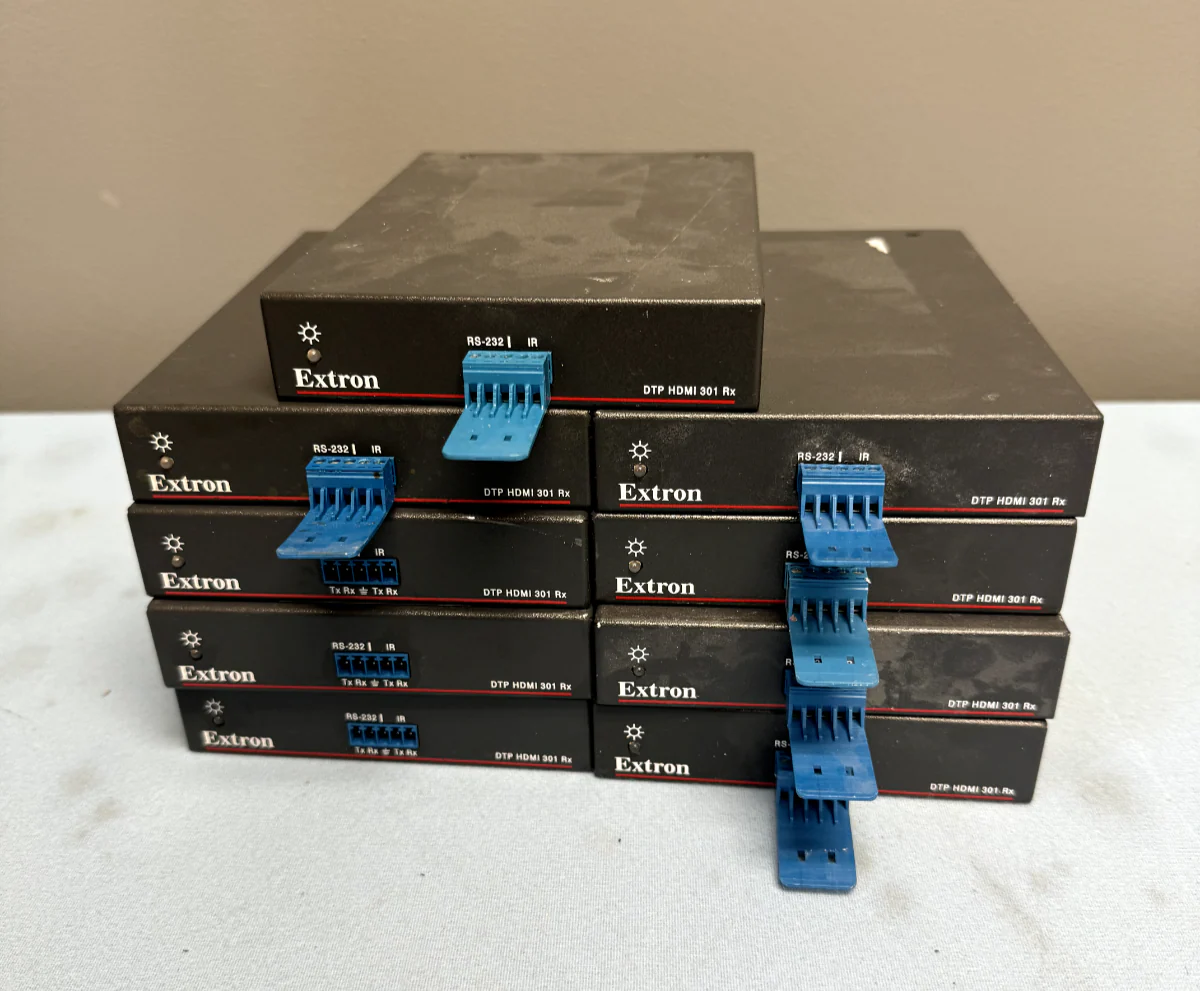 Extron DTP HDMI 301 RX Lot of 9 Long Distance HDMI Receivers 60-1212-13