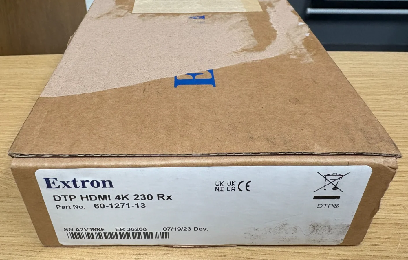 Extron DTP HDMI 4K 230 RX Reciever 230 feet HDMI Signal (P/N: 60-1271-13) - Image 2