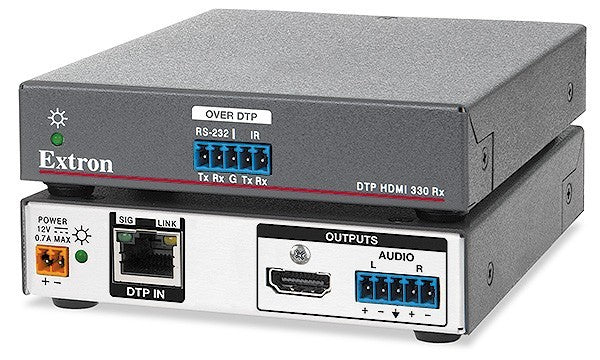 Extron DTP HDMI 4K 330 Rx Long Distance DTP Receiver for HDMI 60-1331-13