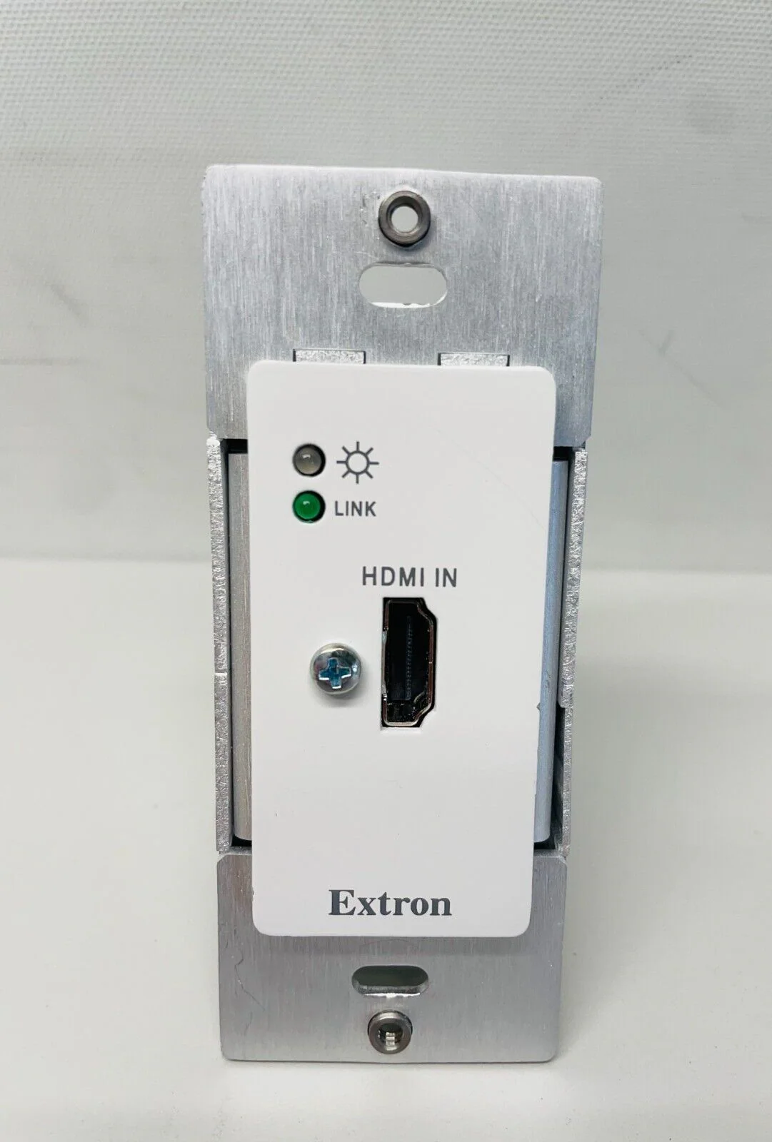 Extron DTP2 T 201 D White 4K/60 HDMI DTP2 Transmitter Wallplate 60-1741-53 - Image 2