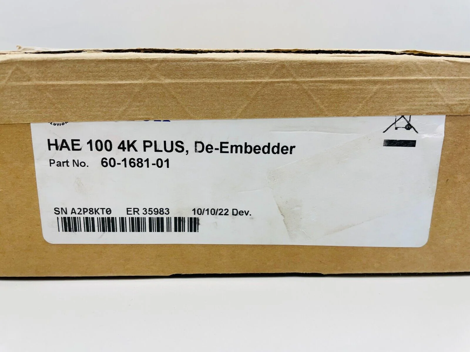 Extron HAE 100 4K Plus 4K/60 HDMI Audio De-Embedder 60-1681-01 - Image 2