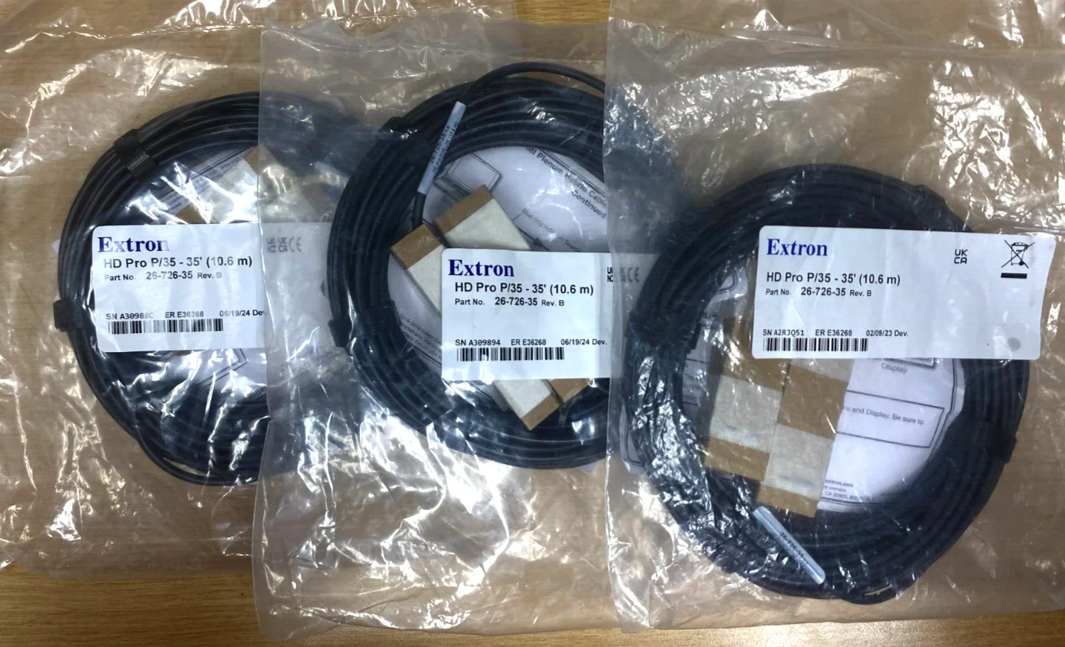 Extron HD Pro Cable P/35 - 35’ (P/N: 26-726-35)