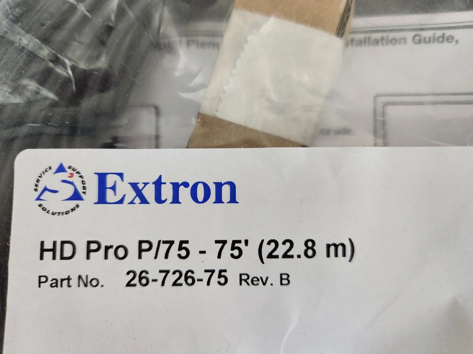 Extron HD ProP HDMI Premium High Speed Optical Cable 75' (22.8m) | 26-726-75 NEW - Image 2