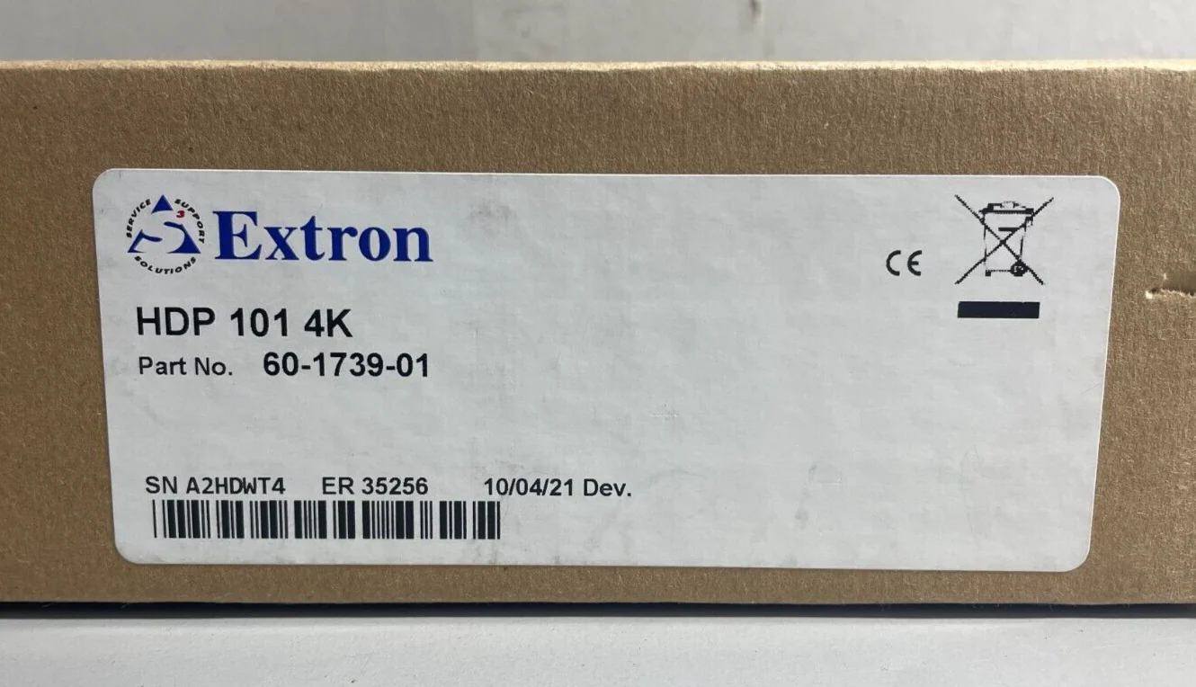 Extron HDP 101 4K / HDMI to DisplayPort Converter / 60-1739-01 - Image 2