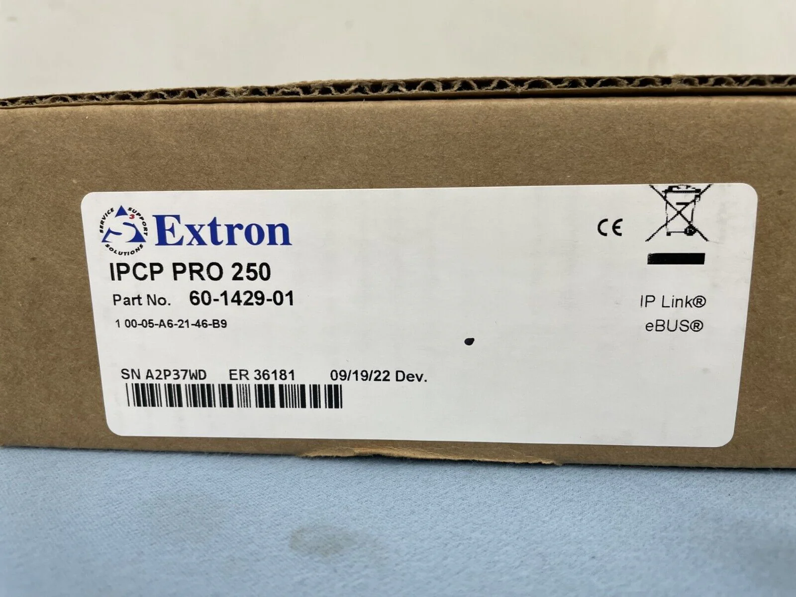 Extron IPCP Pro 250 IP Link Pro Control Processor    60-1429-01 - Image 3