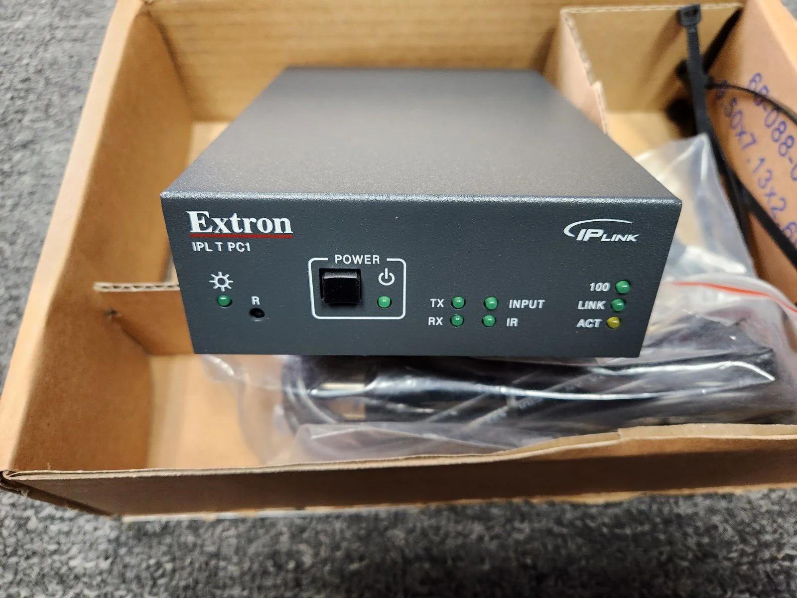 Extron IPL T PC1 IP Link AC Power and Device Controller 60-544-10