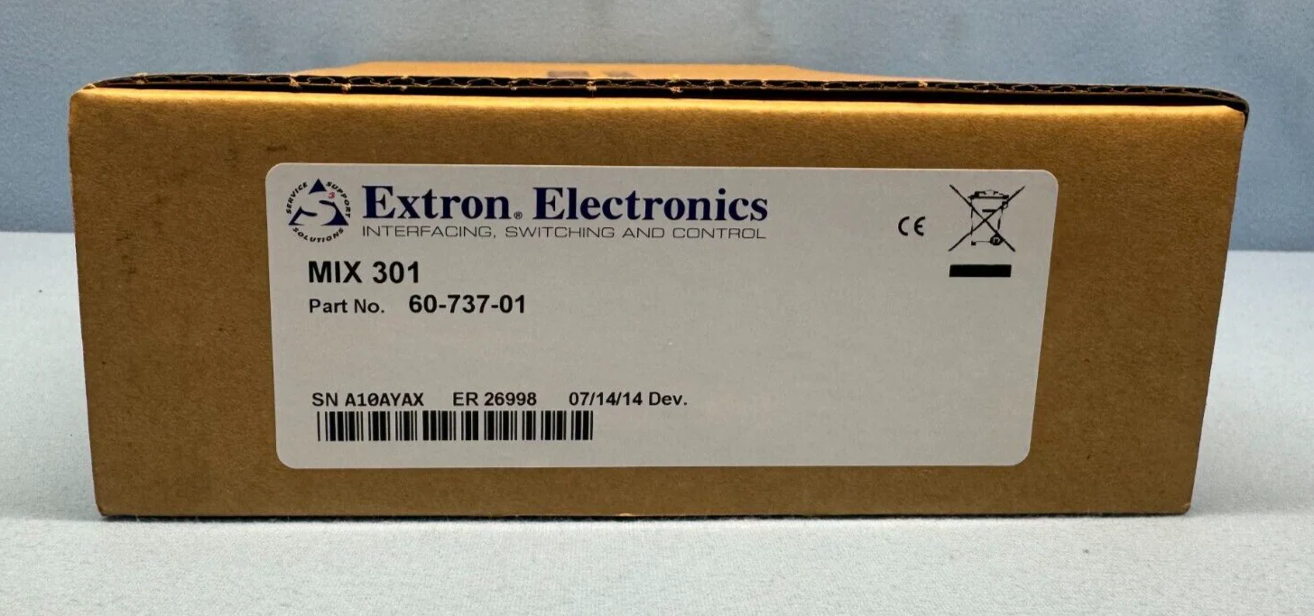 Extron MIX 301 Three Channel Line Level Mixer 60-737-01 - Image 2