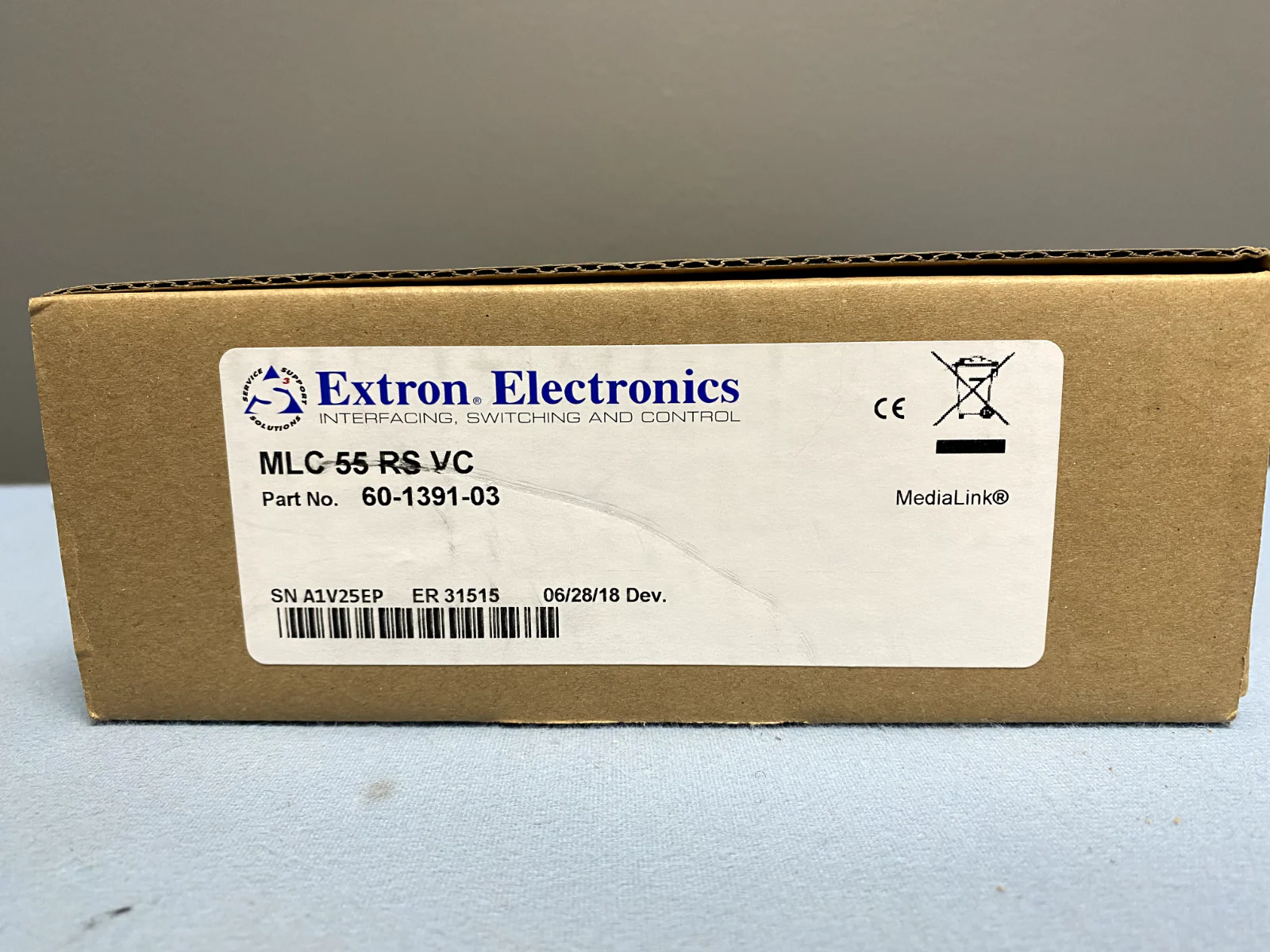 Extron MLC 55 RS VC MediaLink Controller RS-232, IR, & Volume Control 60-1391-03 - Image 2