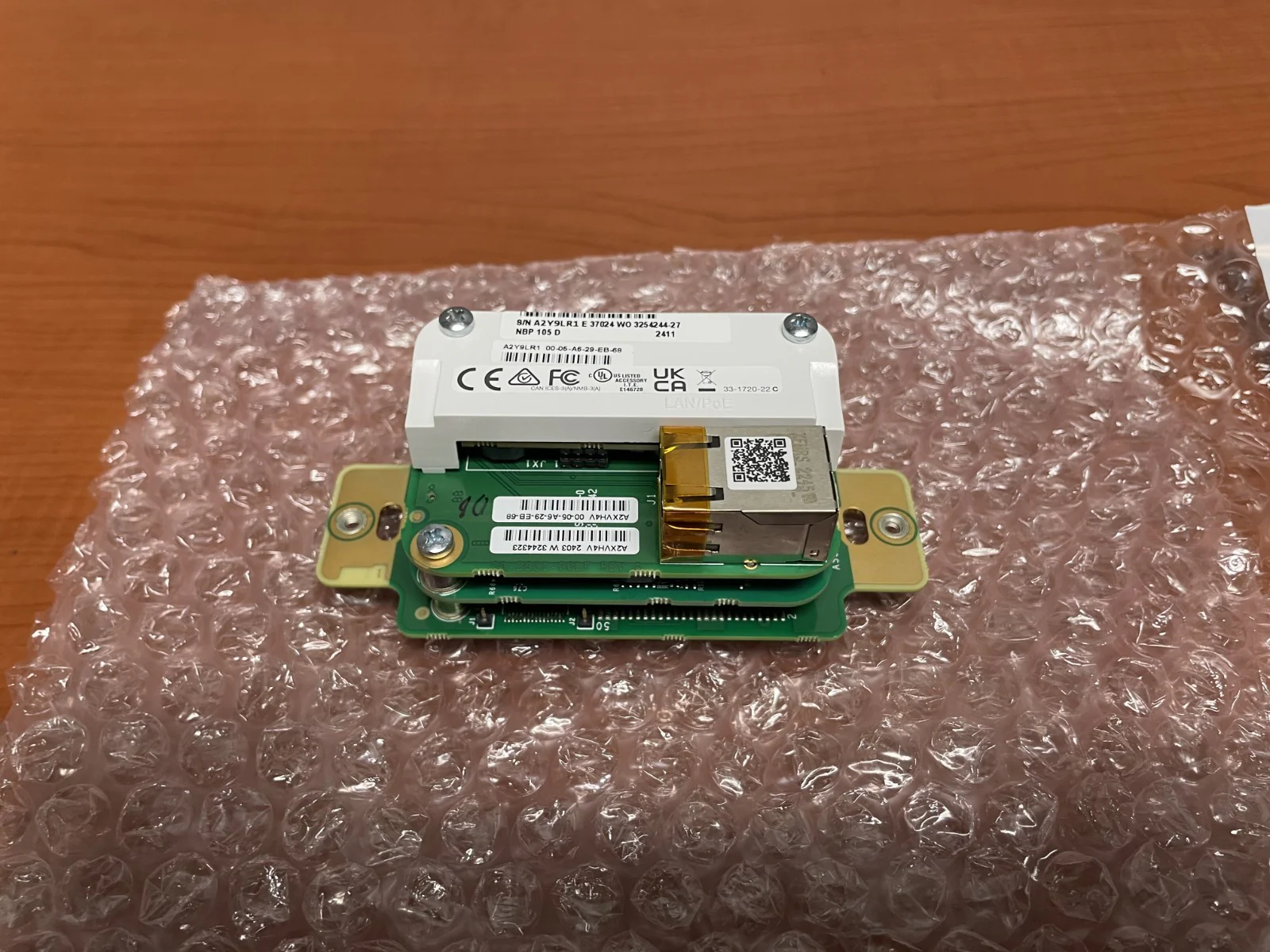 Extron NBP 105 D 60-1688-01 Network 5 Button Panel Decorator-Style Wallplate - Image 8