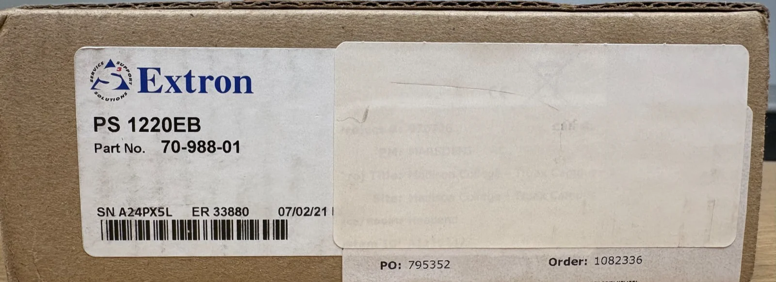 Extron PS 1220EB Power Supply & Distribution Hub (P/N: 70-988-01)