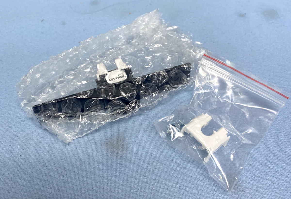 Extron RJ-45 Female to Punch Down for CAT 6 Black Lot of 6 70-414-11 - Image 3