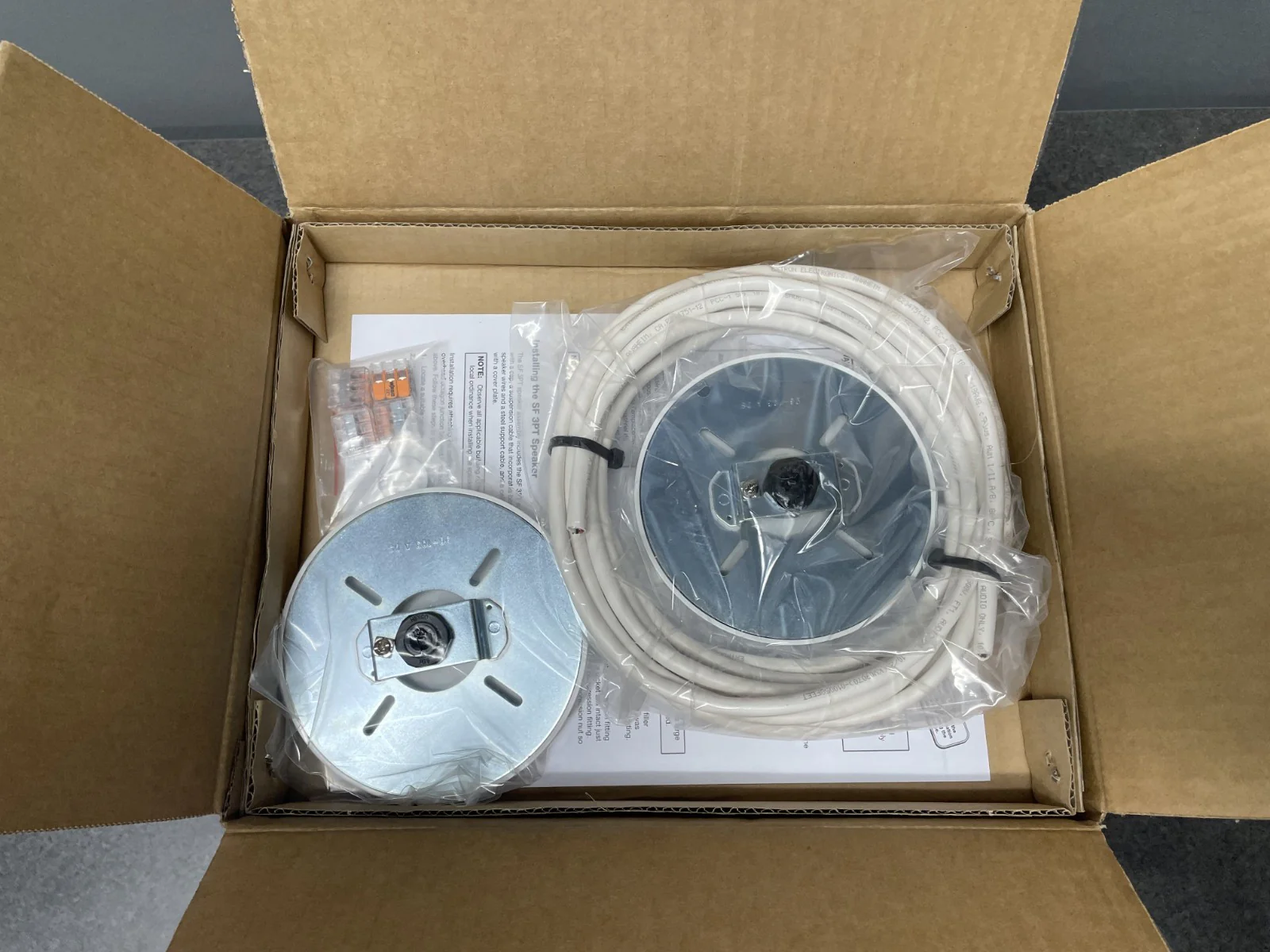 Extron SF 3 PT 60-1736-13 SoundField 3" Full-Range Pendant Speaker Pair - Image 3