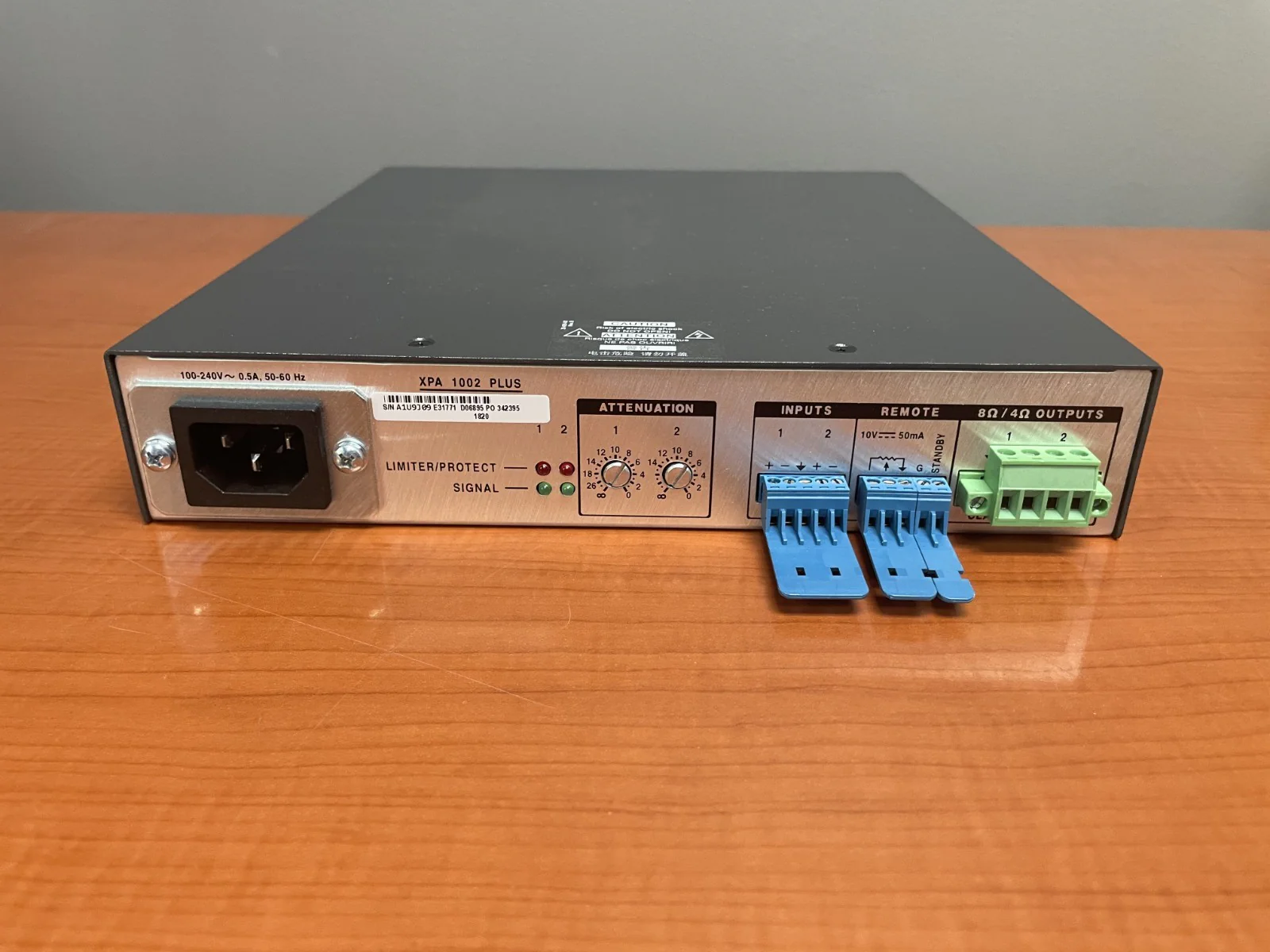 Extron XPA 1002 Plus Audio XTRA Power Amplifier 60-849-21 - Image 5