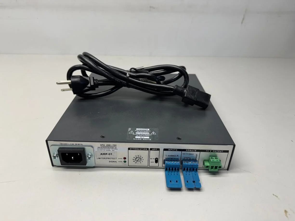 Extron XPA 2001 Mono 70/100 V Amplifier - 200 Watts - Image 2