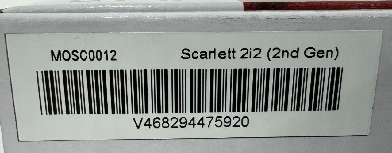 Focusrite Scarlett 2i2 2nd Generation 2-in/2-out USB audio interface MOSC0012 - Image 2