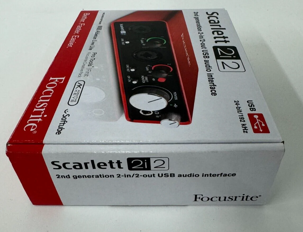 Focusrite Scarlett 2i2 2nd Generation 2-in/2-out USB audio interface MOSC0012 - Image 3