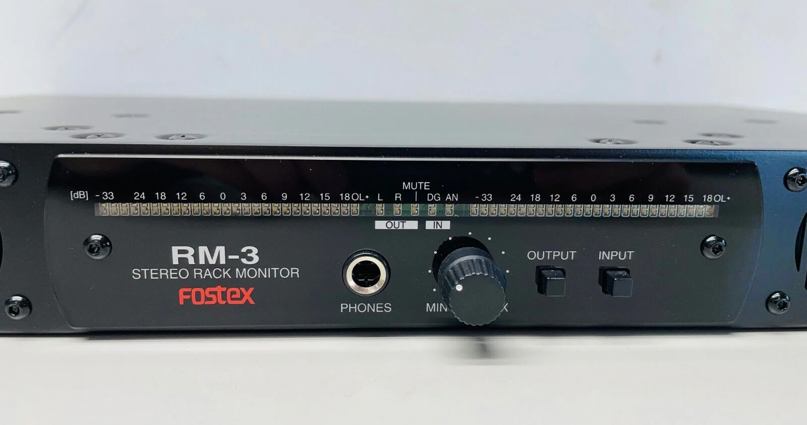 Fostex RM-3 Rackmount 20W Stereo Rack Monitor - Image 2