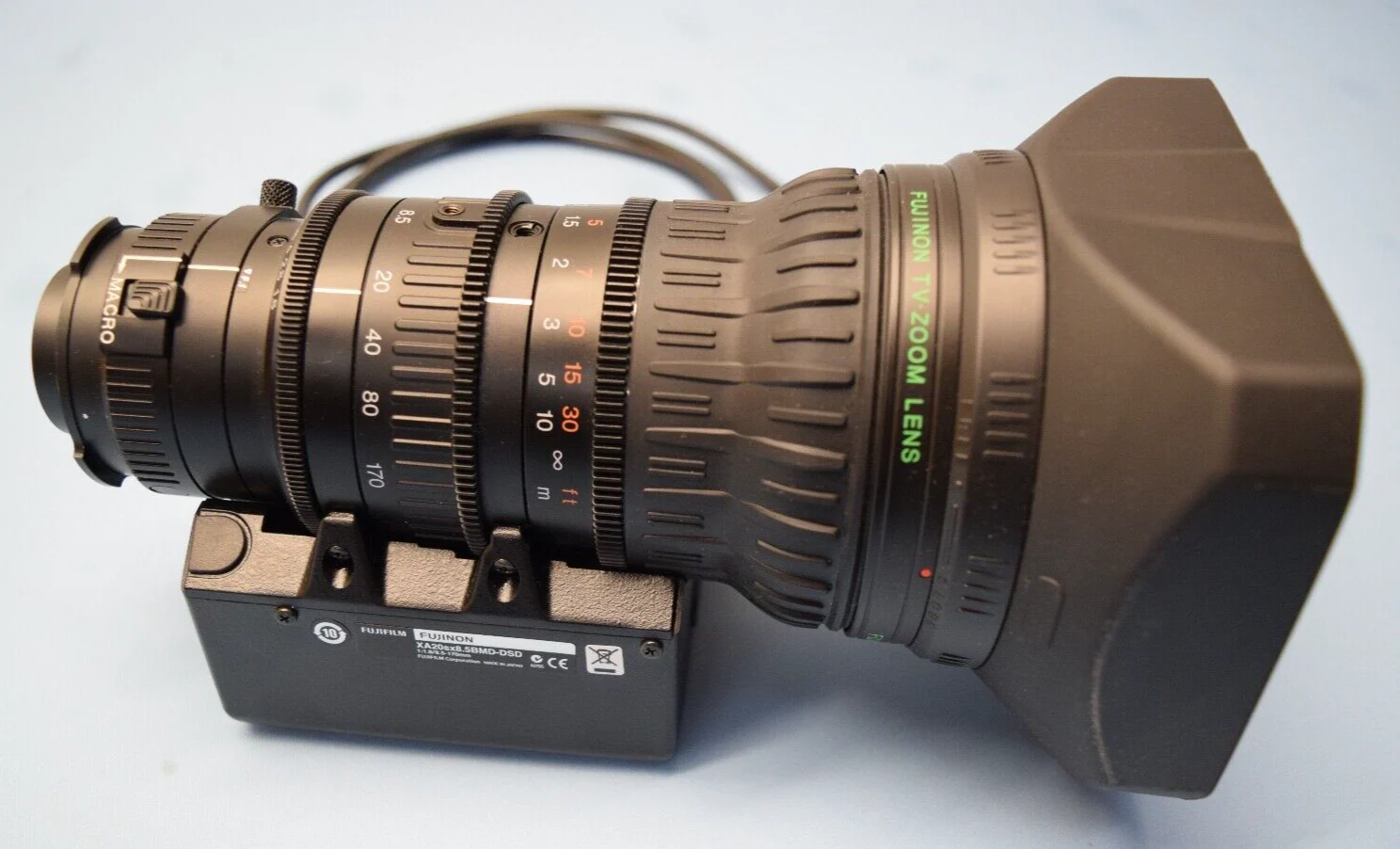 Fujinon XA20sx8.5BMD-DSD TV Zoom Lens with Motor Drive Excellent Condition - Image 3