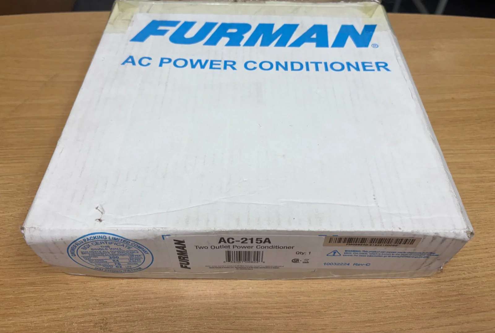 Furman AC-215A Power Conditioner w/ Auto Resetting Voltage Protection - Image 3