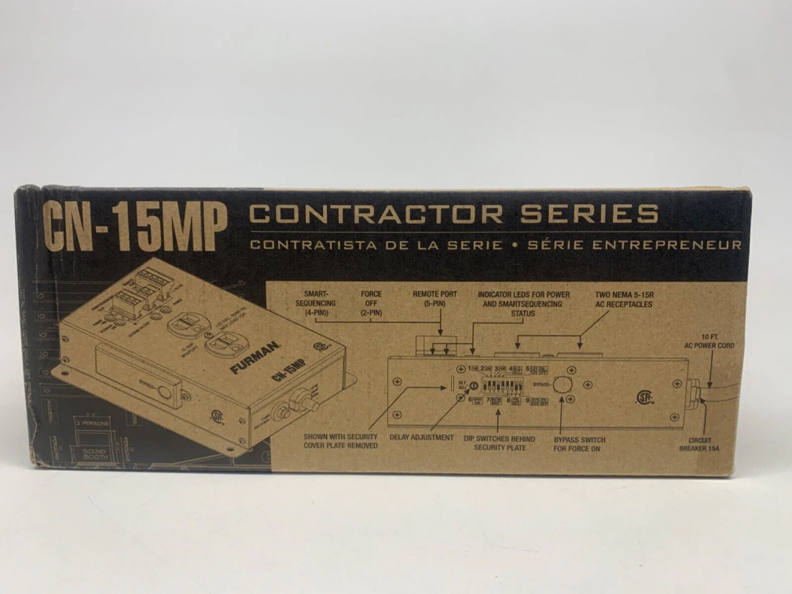 Furman CN-15MP Contractor Series MiniPort (15A) - Image 2