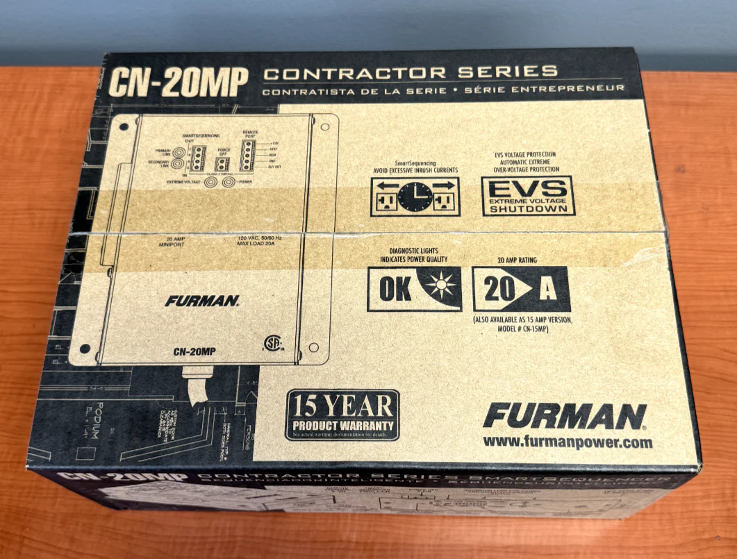 Furman CN-20MP Remote Duplex Power Sequencer Contractor Series - Image 2