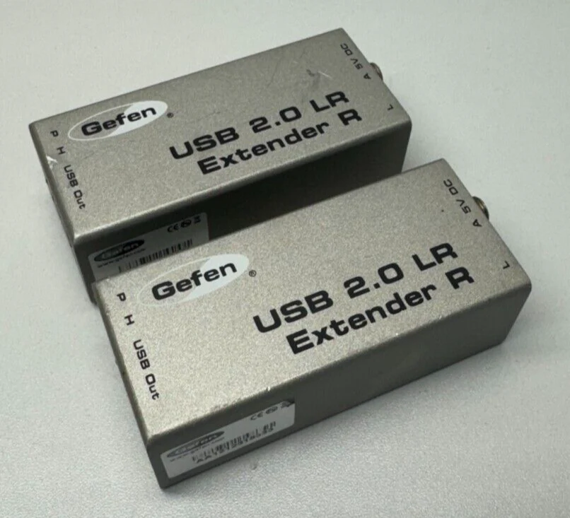Gefen USB 2.0 LR Extenders 2x S & 2x R w/ 3x AC Power Adaptors - Image 3