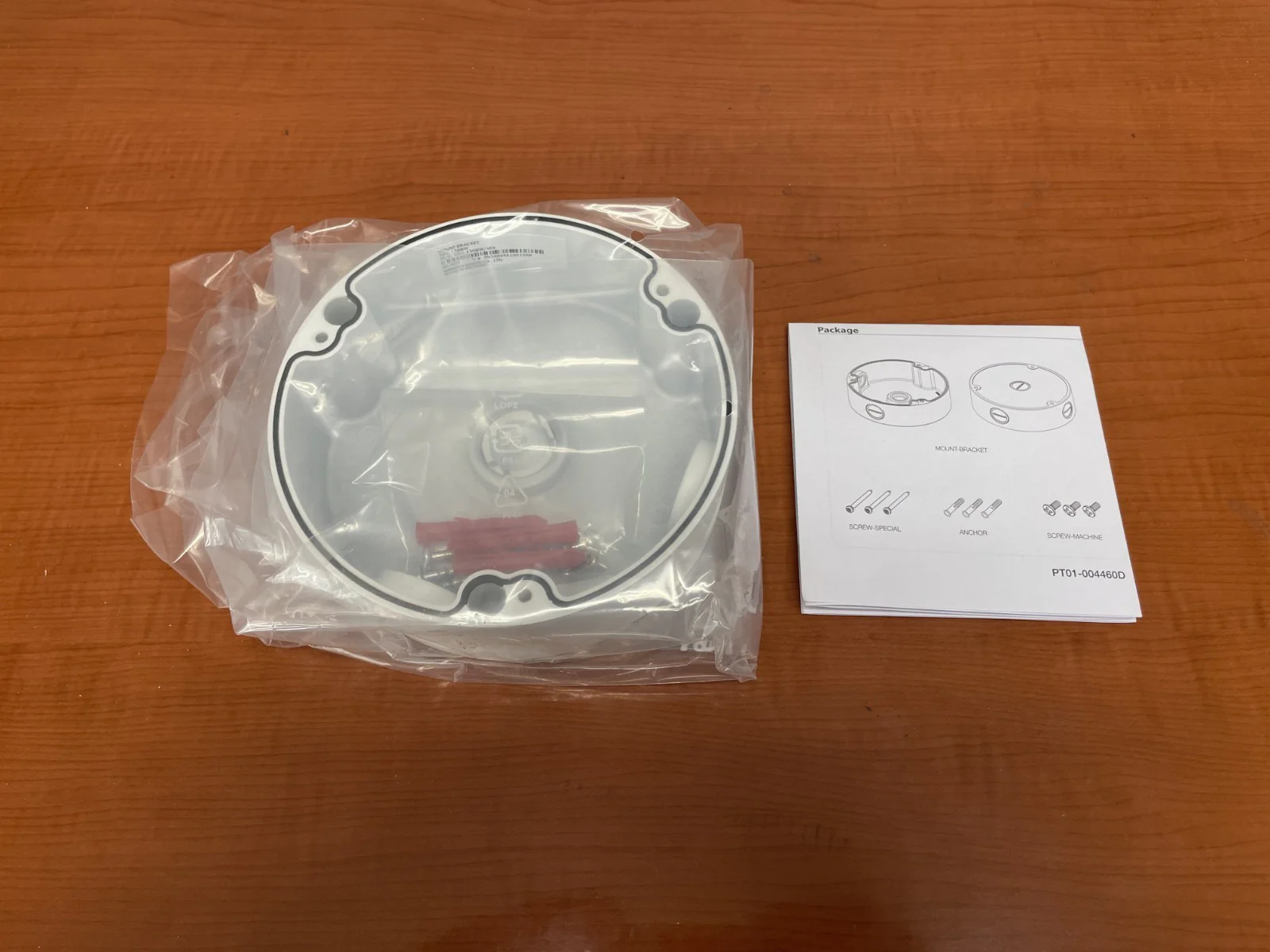 Hanwha Vision SBV-136BW Dome Back Box Mount - Image 3
