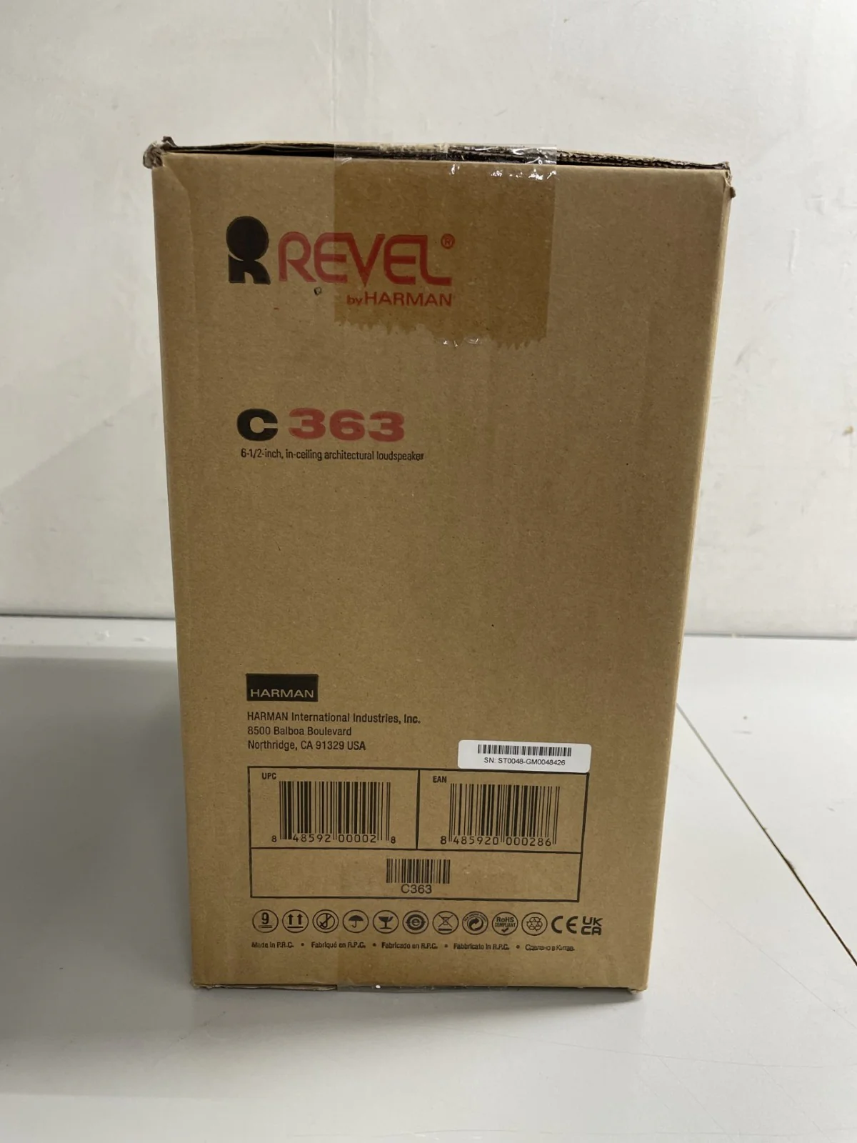 Harman REVEL C363 In-Ceiling 6.5" Loudspeaker - Image 4