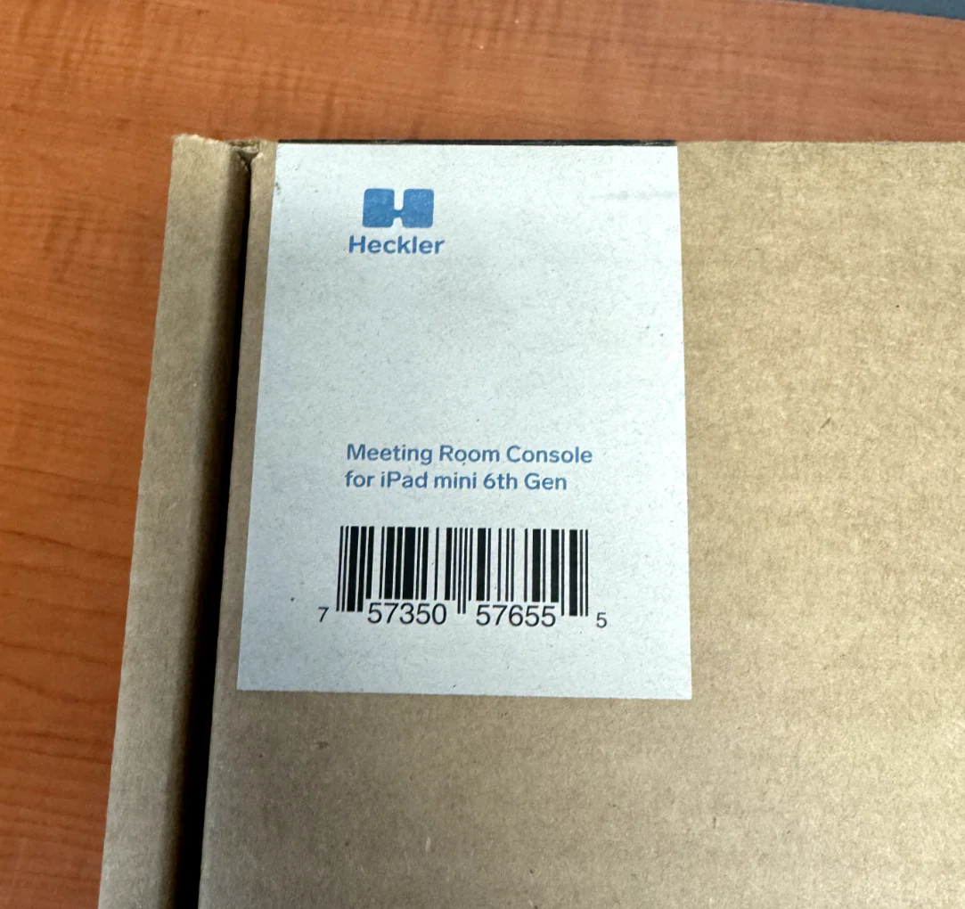 Heckler H651-BG Meeting Room Console for iPad mini (6th Gen) - Image 2