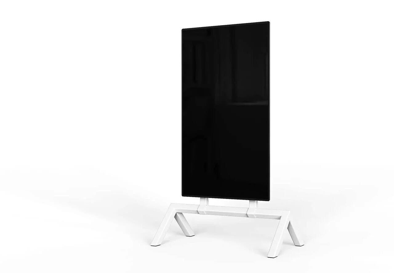 Heckler H726-WT White TV/Television/Display/Monitor Stand w/ Cisco Spark Bracket - Image 3