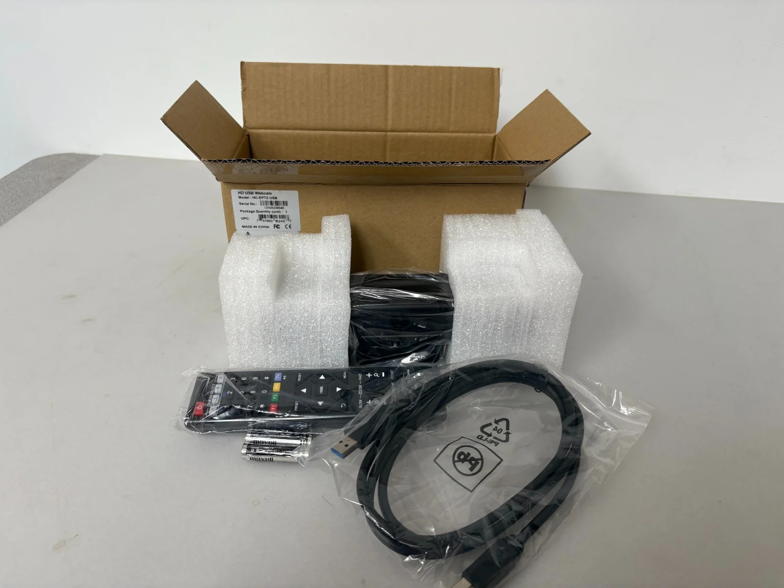 HuddleCamHD Pro USB 4K EPTZ Webcam with IR Remote (P/N: HC-EPTZ-USB) - Image 3