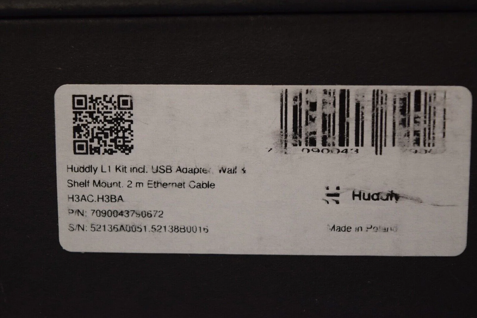Huddly L1 Conference Camera including USB Adapter , Wall Shelf Mount & Cable - Image 4