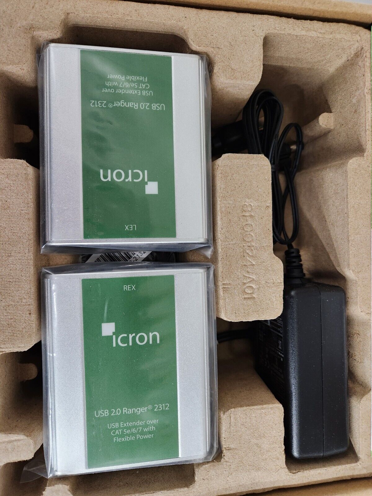 Icron Two-Port USB 2.0 Ranger 2312 CAT 5e/6/7 Extender System NEW - Image 3