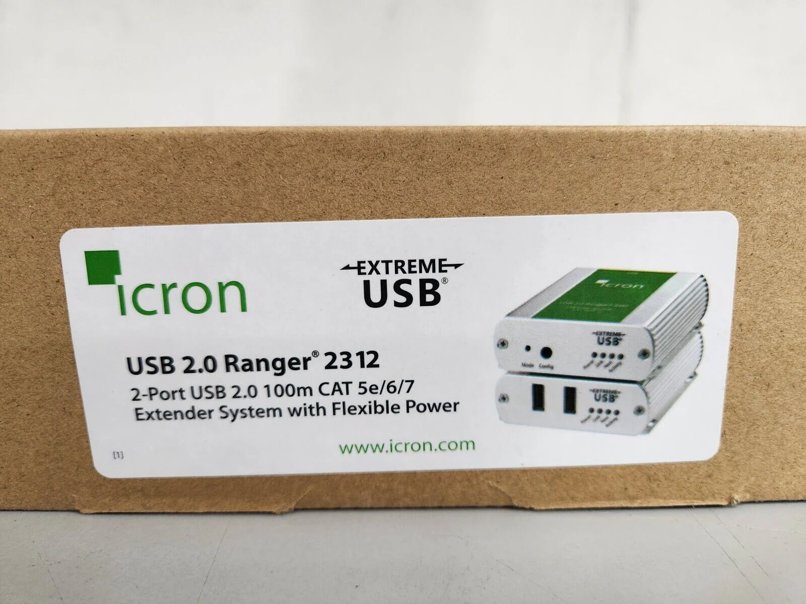 Icron Two-Port USB 2.0 Ranger 2312 CAT 5e/6/7 Extender System NEW - Image 5